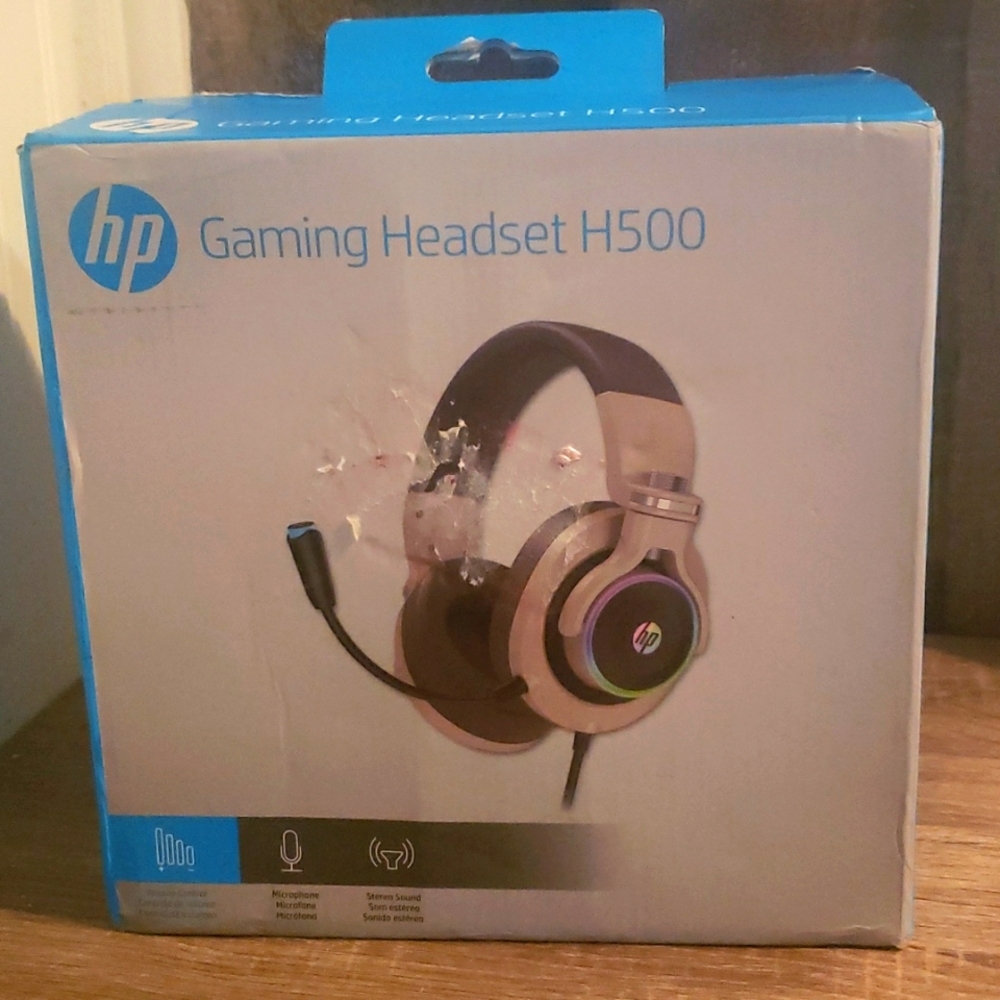 Hp gaming headset h500